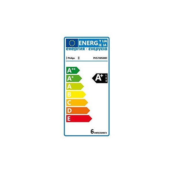 Philips 57405800 Lampada LED 60W E27, risparmio energetico
