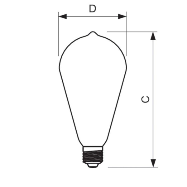 Lampe LED Philips 57405800 60W E27, économie d'énergie