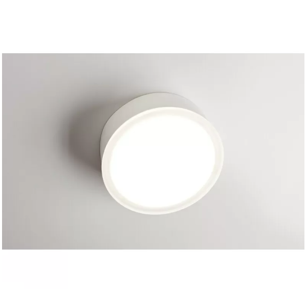 Drop 22 lamp with 11W SMD LED, natural light 4000K, white finish