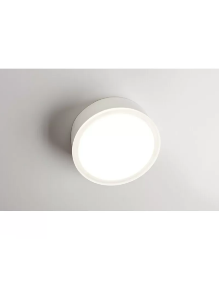 Drop 22 lamp with 11W SMD LED, natural light 4000K, white finish
