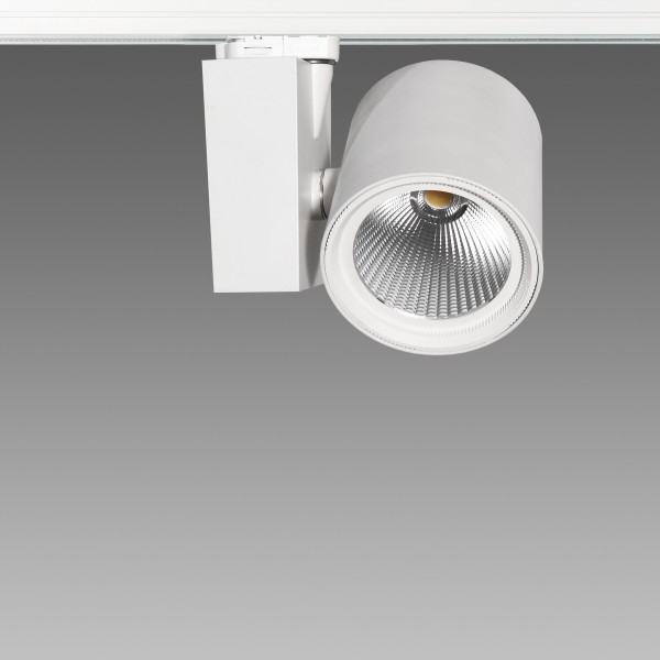 "Faretto a binario LED 25W bianco, Fosnova 1021 Jolly-1: Luce 4000K"