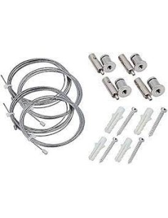 Kit de Suspension Panneau LED : Nouveau Modèle 00901, Éclairage Maximum !