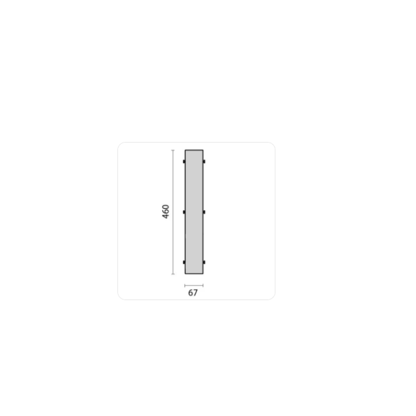 Performance in Lighting spacer for Kata 500, grey
