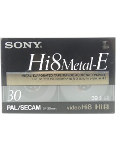 Sony E5-30HME HI8 metal-e- pal/secam cassette 30 minutes