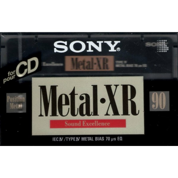 SONY METAL XR 90 MIN IEC IV// TYPE IV