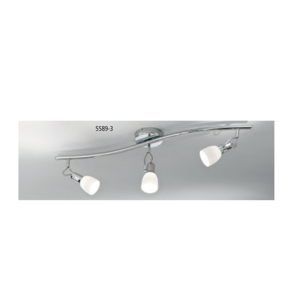 Appl.dritto 3 luces x 40w e14