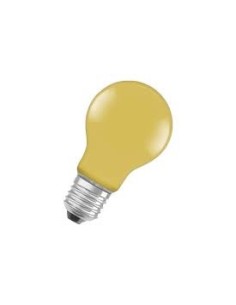 GE Lighting 91292 40W E27 Yellow Drop Light, 230V
