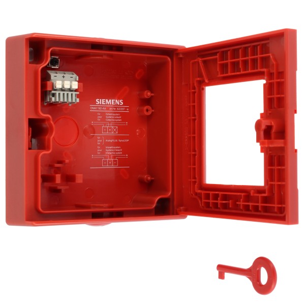 Siemens bpz:5222870001 dma 1192-a boîtier rouge pour bouton dma11