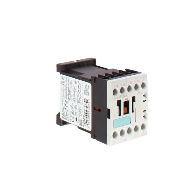 Siemens 3rt10161ab02 contactor s00 4kw 1nc 24v 50/60hz