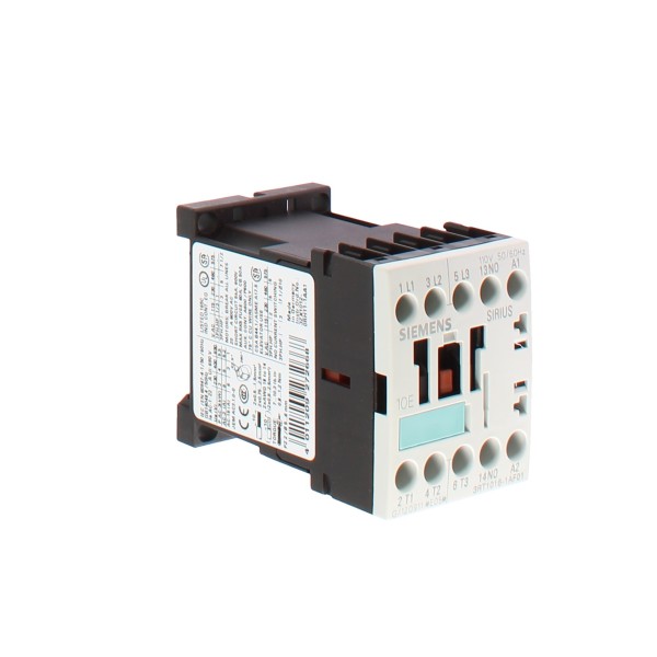Siemens 3rt10161af01 contactor s00 4kw 1na 110v 50/60hz