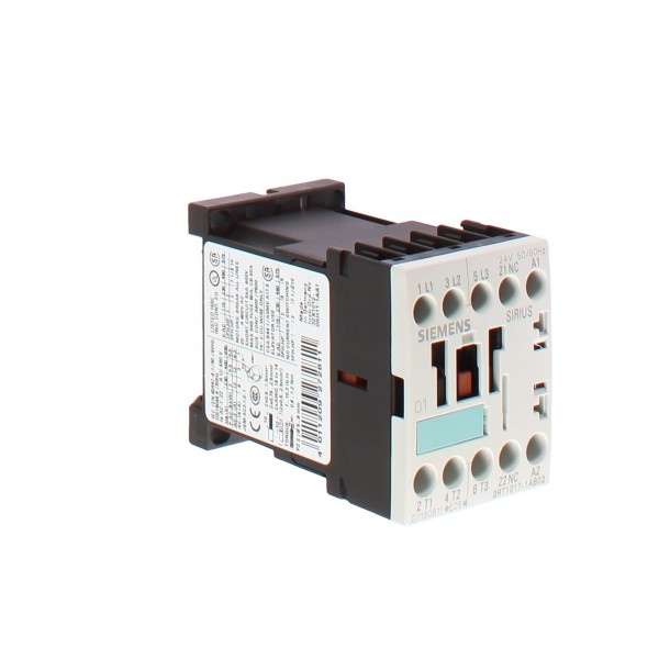Siemens 3rt10171ab02 contattore s00 5,5kw 1nc 24v 50/60hz