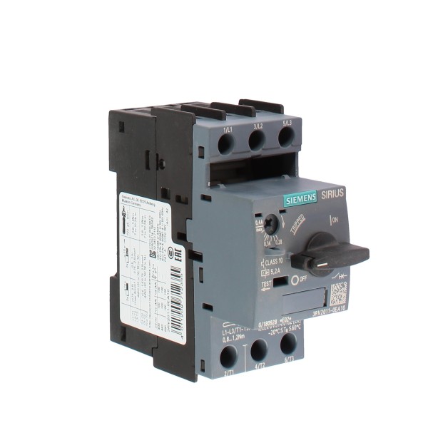 Siemens 3rv20110ea10 interruttore automatico s00 0,28...0,4a
