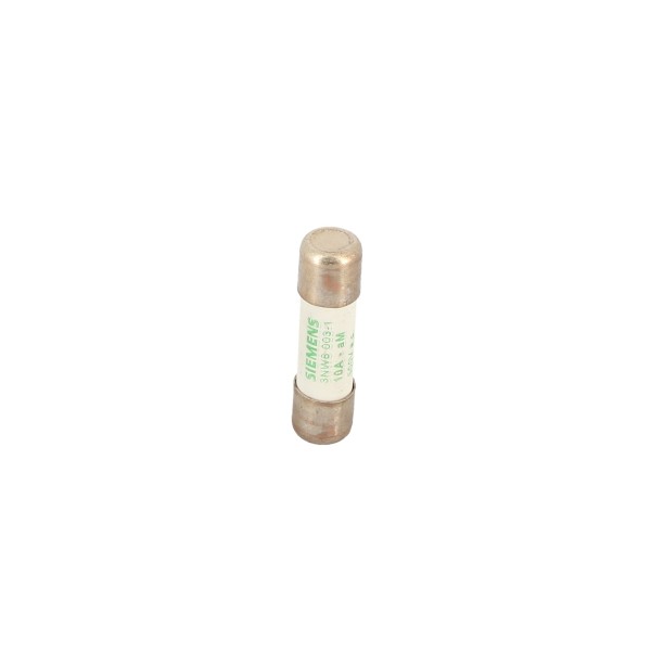 Siemens 3nw80031 cylindrical fuse 10.3x38 10a am
