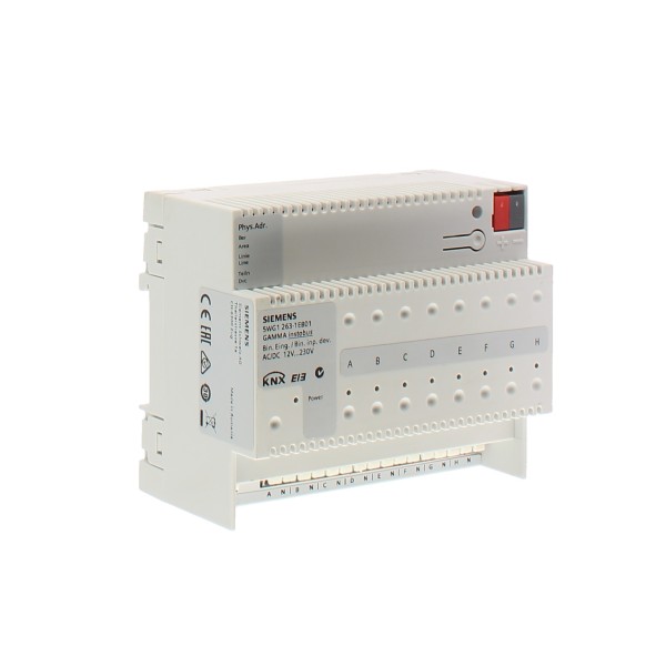 Siemens 5wg12631eb01 entrée binaire n° 263e/01 8X12...230 Vca/cc
