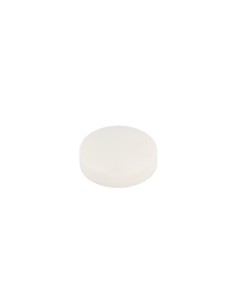 Lentille nervurée blanche pour min.