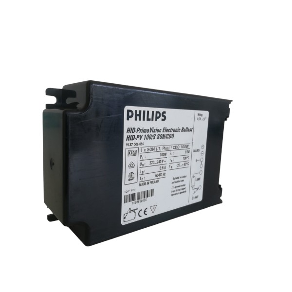 Philips hid-pv xt q 100w cdo alimentatore son-t plus 100w