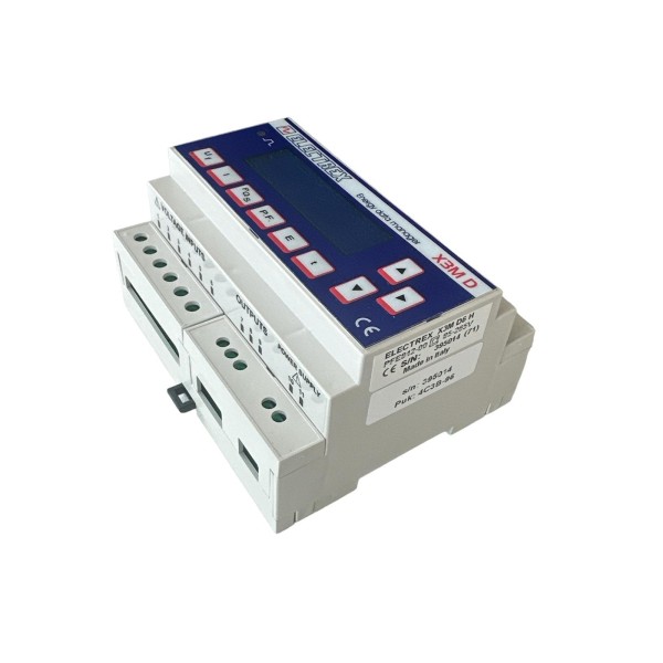Electrex x3m d6 h - pfe842-00 strumento di gestione energia per la visualizzazione di tensioni, potenze 85-265v din