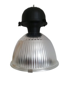Industrial reflector 12.4394 e40 complete black, without power supply
