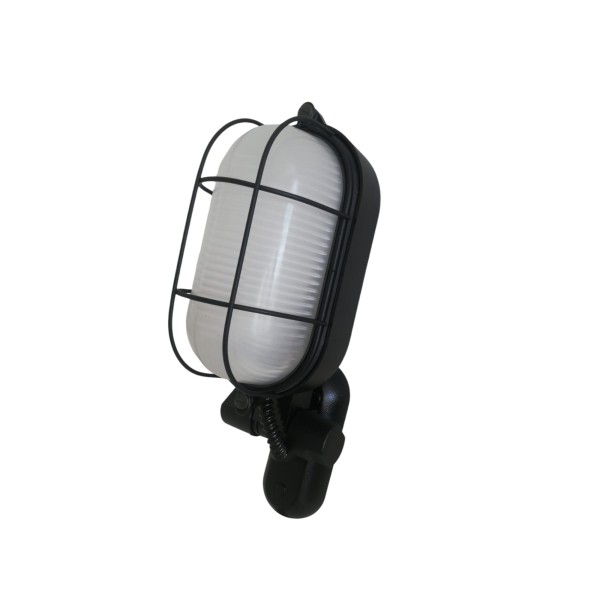 Goccia 4010ne lampada tartaruga con gabbia nera con braccetto orientabile 60w e27