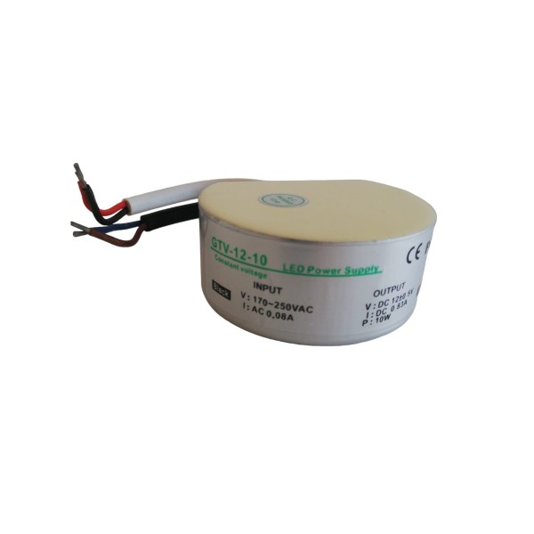 Transformateur Arlighting GTV-12-10 pour lampes LED 10 W 12 V IP67