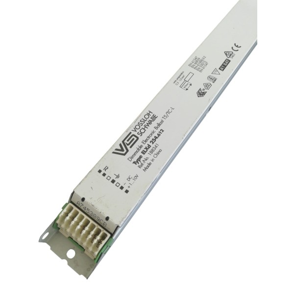 Vossloh elxd 254.612 ballast alimentatore dimmer t5/tc-l 2x28/54/55w 240v