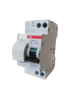 Abb ds901l c6 30ma ac differential switch 4.5ka 1p+n 6a