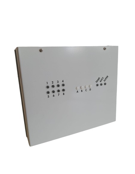 Amc mix200 8-channel receiver for 200 series radio sensors and contacts