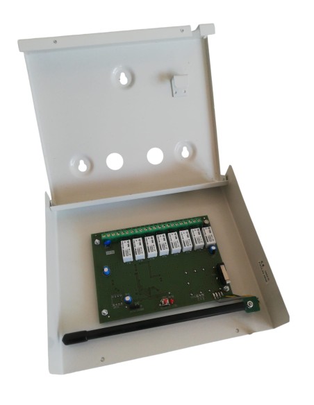 Récepteur AMC Mix200 à 8 canaux pour capteurs et contacts radio de la série 200