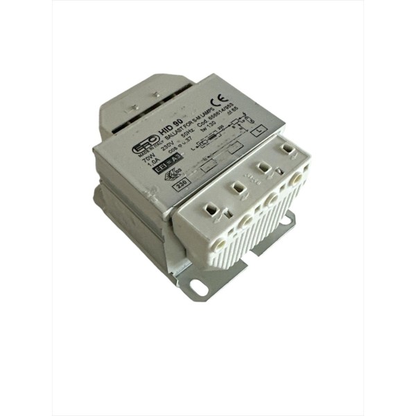 E r c 656614//953 fuente de alimentación para lámpara s-m 70w 230v 50hz