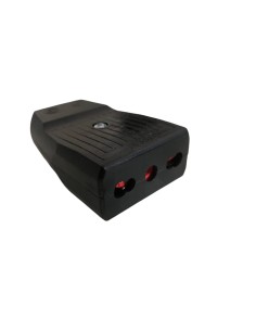 Diemme 032/N 2P+T 10/16A prise volante noire