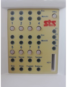Centrale anti-effraction Sts easy mix 8 zones filaires esp 64 radios 2