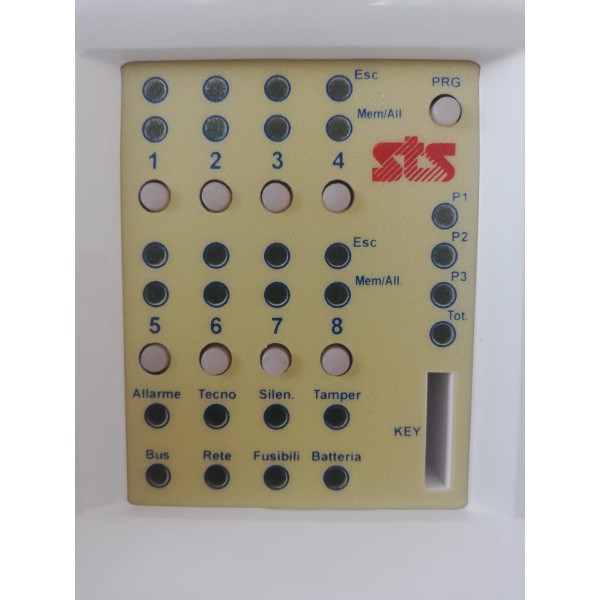 Sts easy mix centrale antifurto 8 zone filari espandibile a 64 zone radio