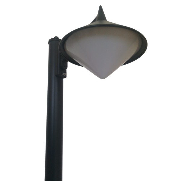 Moretti 851.12.1l.1 lume 125cm 1 light outdoor e27 black die-cast aluminum