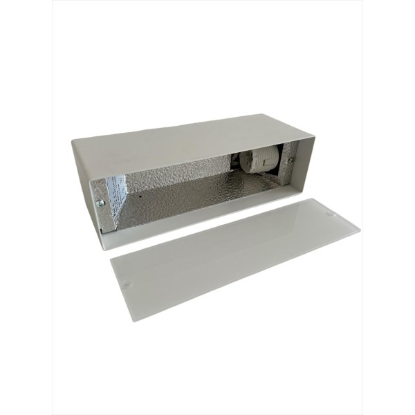 Viabizzuno f6.104.23 net 24 parete e soffitto bianco 1x26w g24q-3