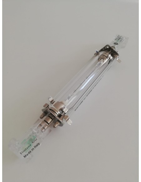 Lampe Fontana Arte AT2FVS sur câbles parallèles Spark 1x230W R7S avec verre