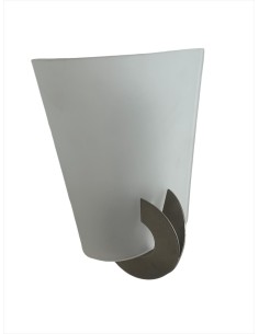 Terzani OG30AF3 Solune wall nickel sandblasted glass e14 1x40w 2