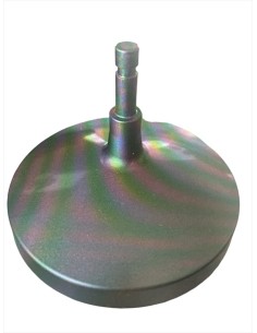 Luceplan d33/2m base diameter 14cm in metal for Fortebraccio