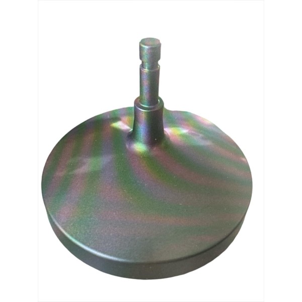 Luceplan d33/2m base diameter 14cm in metal for Fortebraccio