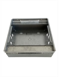 Luceplan D27/30Q Box incasso per Orchestra 306x306mm alluminio