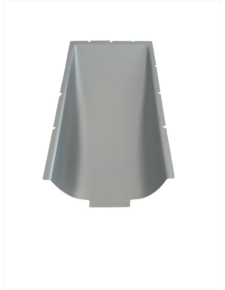 Luceplan d27/30v Riflettore ottica satinata per Orchestra alluminio 300x150mm