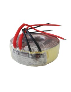 Transformateur toroïdal Tecno Switch TY061AN : primaire 230 V, secondaire 12 V, 60 VA