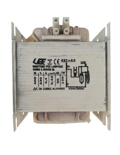Alimentation Lef AL040SI pour lampes à décharge sodium/halogénures métalliques 400 W, 4,45 A 2
