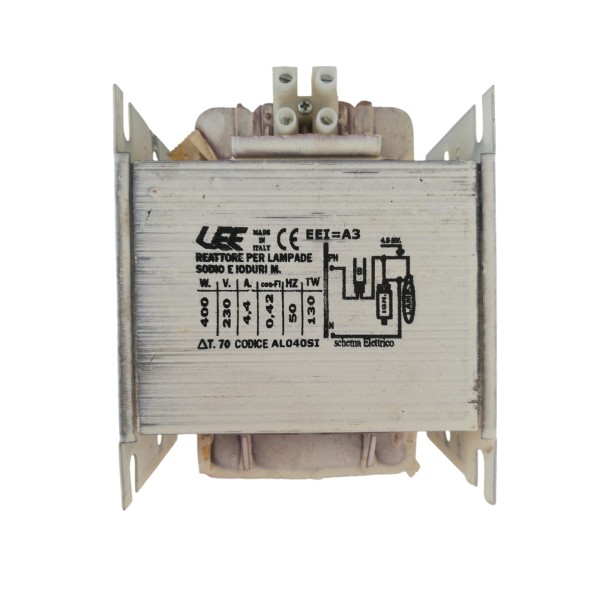 Lef al040si power supply for 400w sodium/metal halide discharge lamps 4.45a
