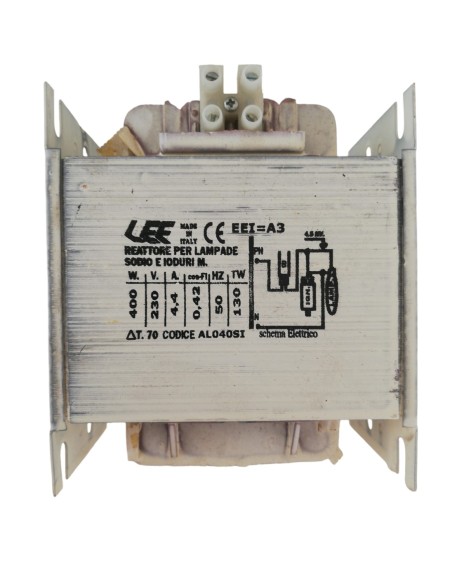 Lef al040si alimentatore per lampade a scarica  400w sodio/ioduri metallici 4,45a