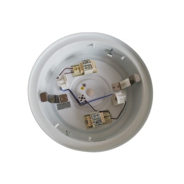 Bega 3928 plafone ad incasso soffitto fl 2x13w bianco d.30 cm