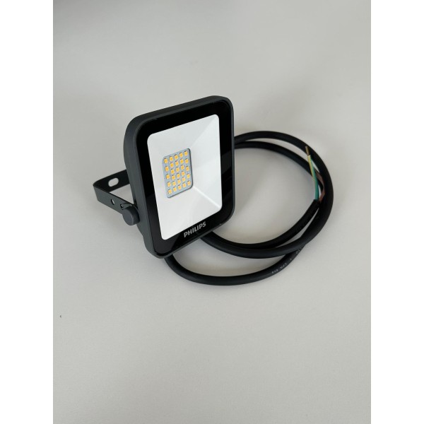Philips 32970399 BVP154 Proiettore led 10w 3000°k con staffa + cavo 1mt,  9x10x5cm