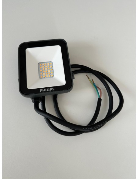 Philips 32970399 BVP154 Proiettore led 10w 3000°k con staffa + cavo 1mt,  9x10x5cm