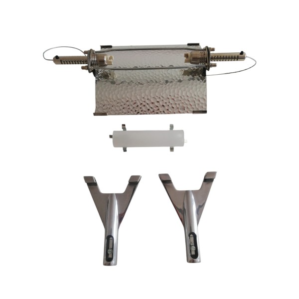 Fontana arte 2805//1 applique murale voile 1x160w r7s//115 230v 76 80x6