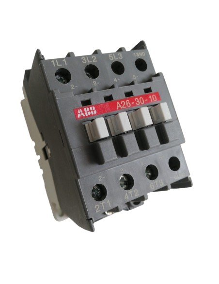 Abb en 100 2 a26-30-10  24v/50-60hz contattore 11kw 26a