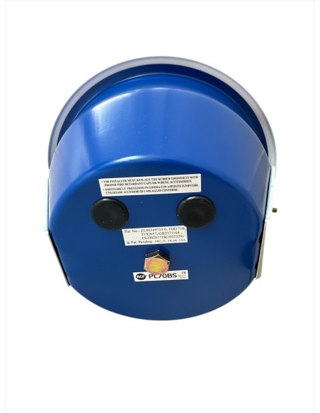 Rcf flameproof ceiling light acoustic diffuser pl70bs 70-100v 6w-24w